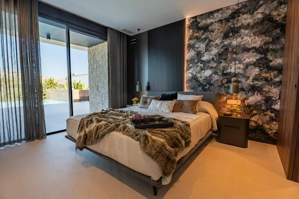 Bedrooms - New Build Villa with Pool in Algorfa