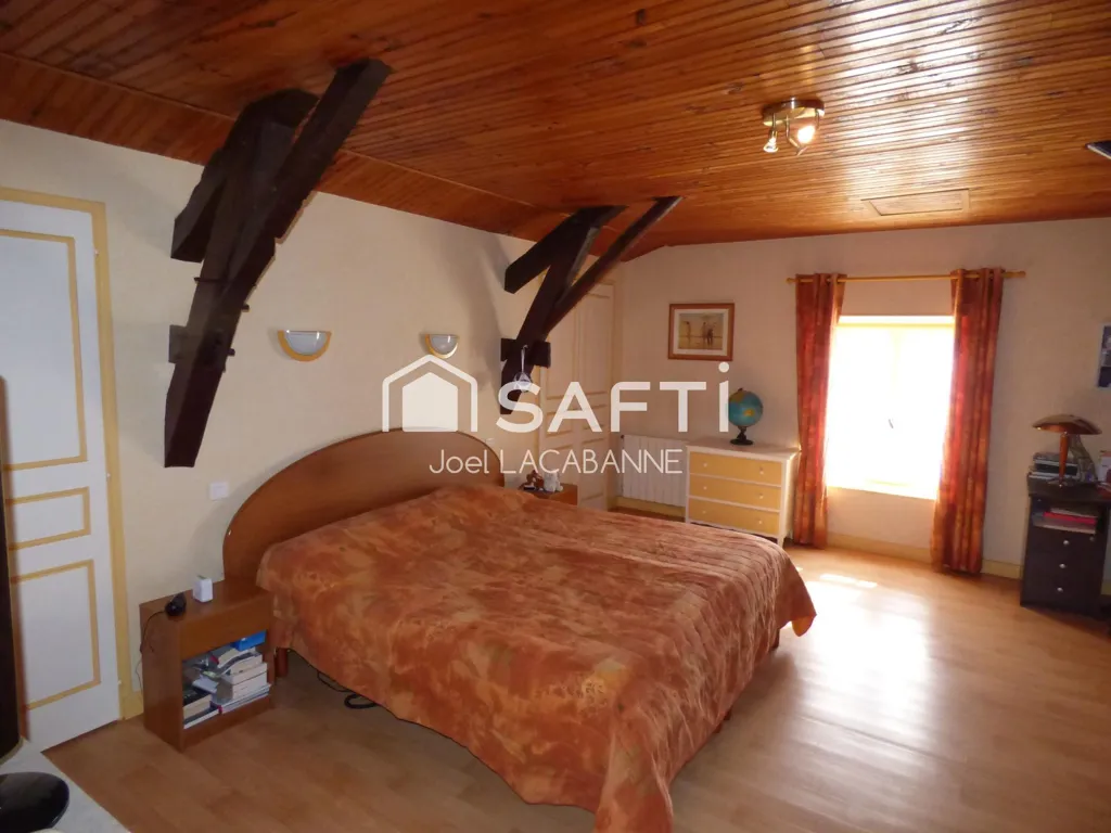 Camere da letto - Character House with Garden in Castelnau-Rivière-Basse