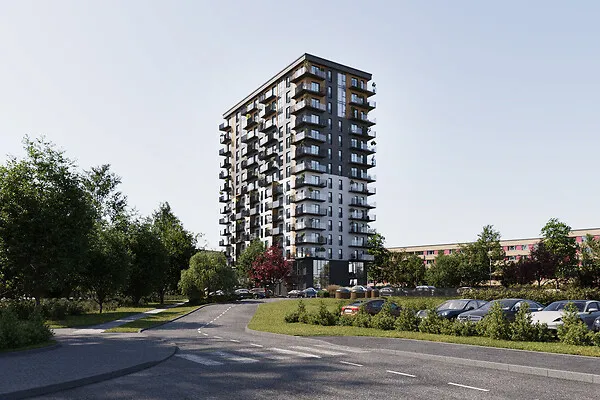 Välivaade - Ärihoone asukohas Tartu