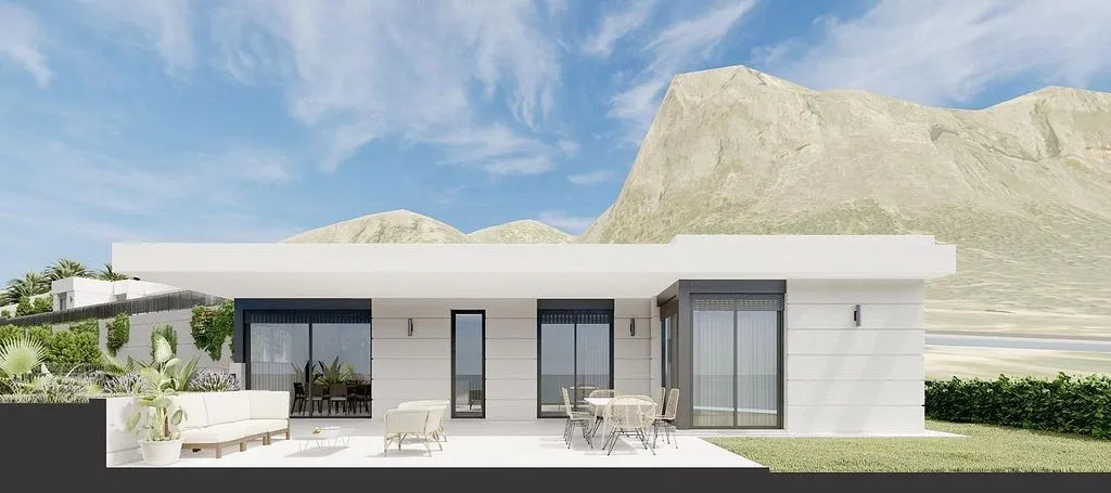 New Build Semi-Detached House with Pool in Polop