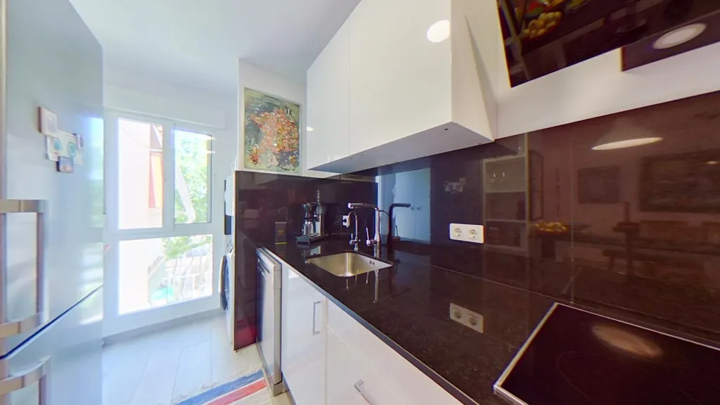 Köök - Modern Flat with Terrace in Gran Playa, Santa Pola