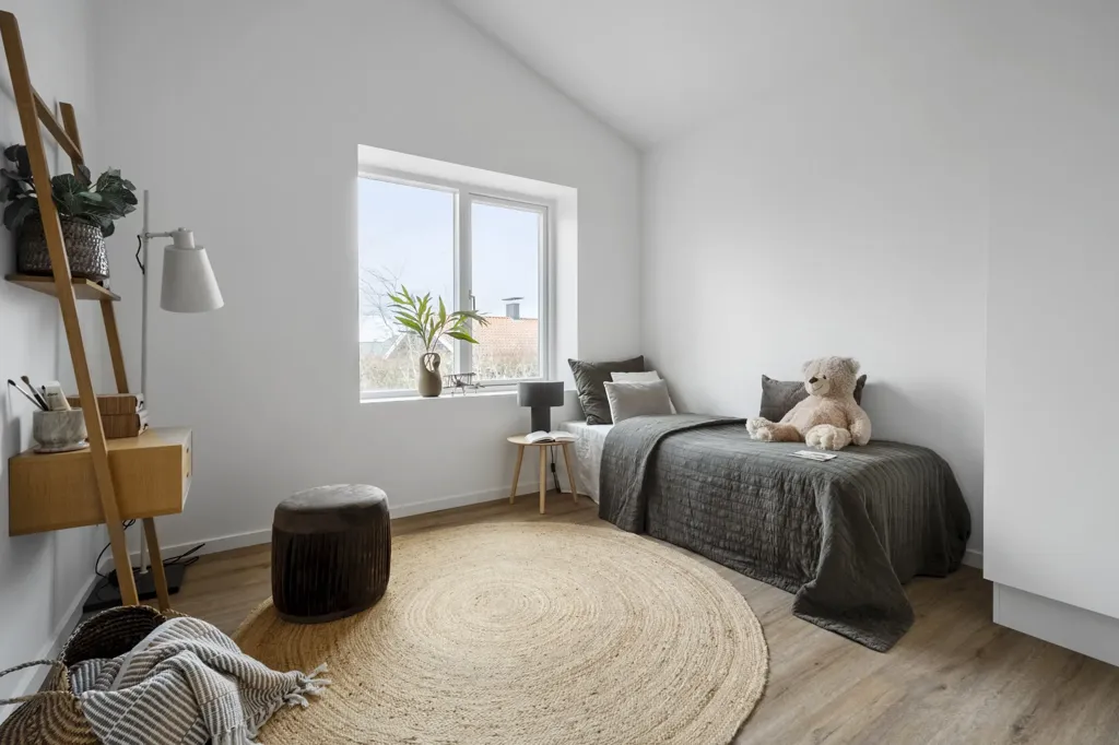 Bedrooms - Apartment with Balcony in Søagerhusene