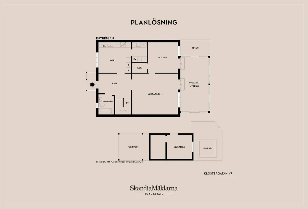 Plaan - 1½-Storey Villa with Spa in Eskilstuna