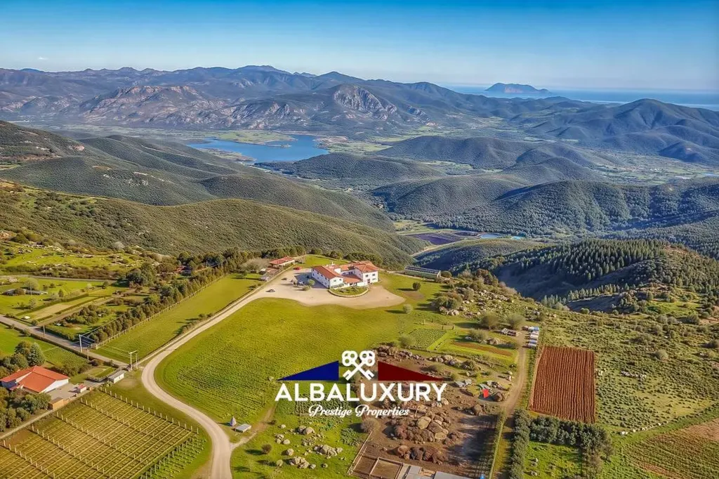 Vue aérienne - Sardinian Villa with Panoramic Views in Lodè