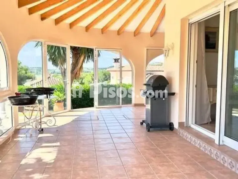 Terrasse - Traditional Villa with Pool in La Lluca, Jávea