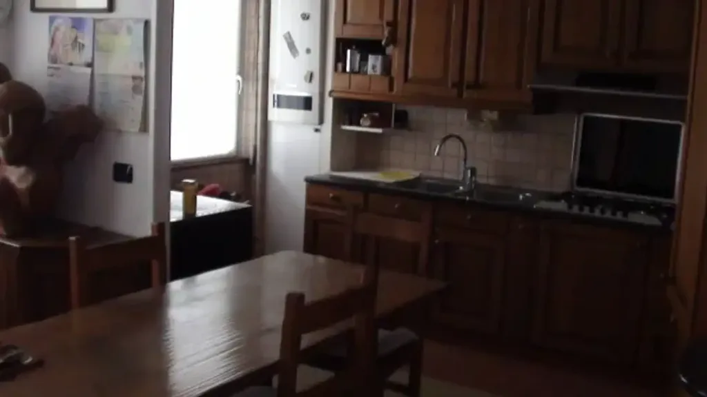 Cuisine - Rustic Trilocale with Terrace in Berbenno
