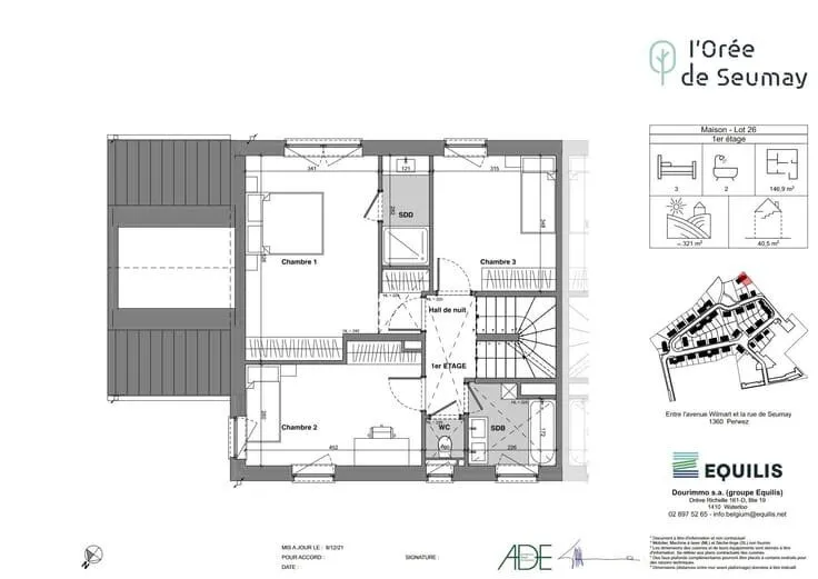 3-bedroom house in BE