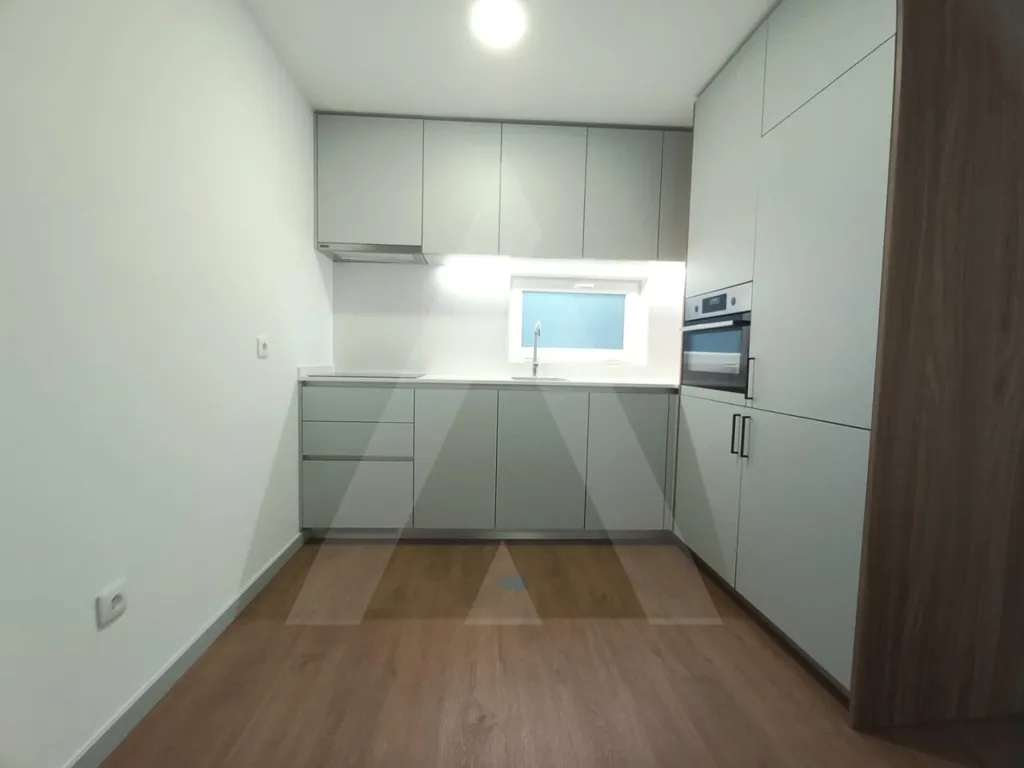Köök - Furnished Flat with City View in Aveiro Centre
