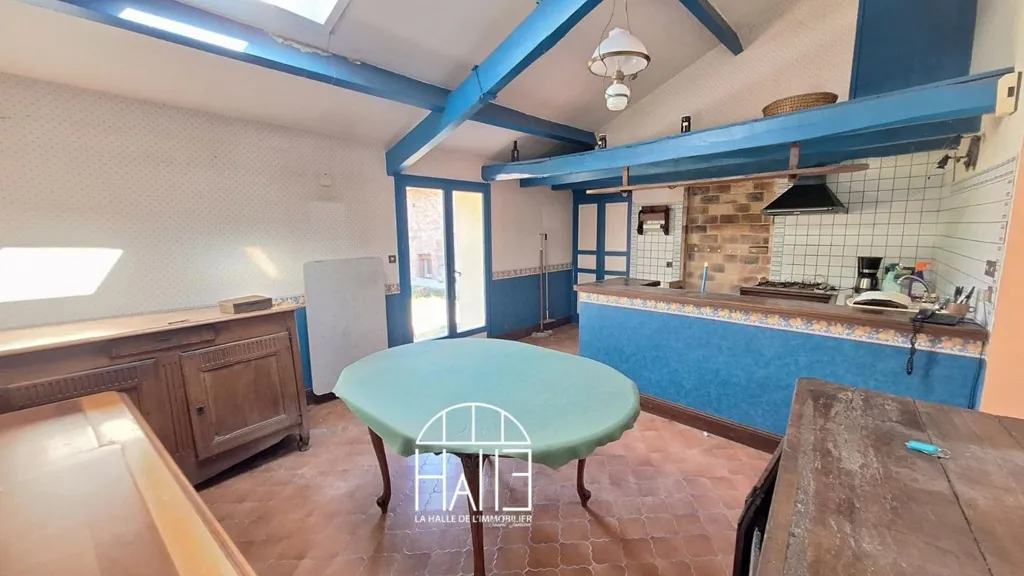 Cuisine - Maison Ancienne avec Jardin à Oradour-sur-Glane