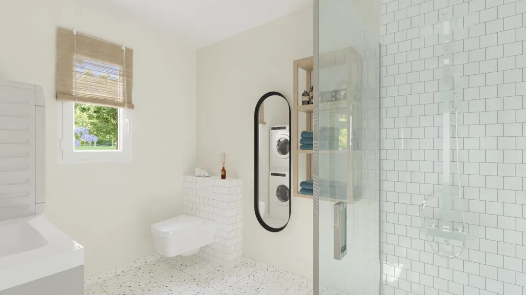 Salles de bain - Maison Neuve avec Jardin dans le Centre-Val de Loire