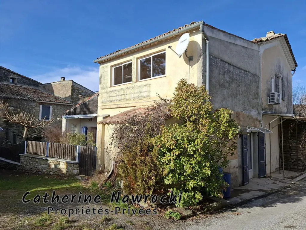 Exterior - Renovated Stone House with Two Entrances in Forcalquier