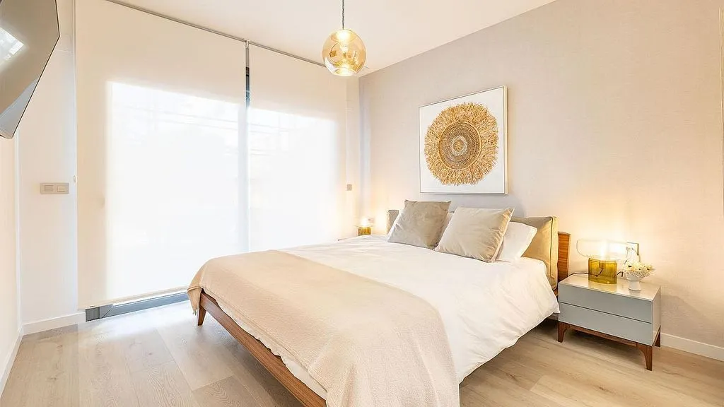 Bedrooms - Apartment with Pool and Terrace in Salines