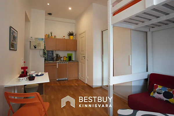 Chambres - Appartement 1 pièces à Tallinn