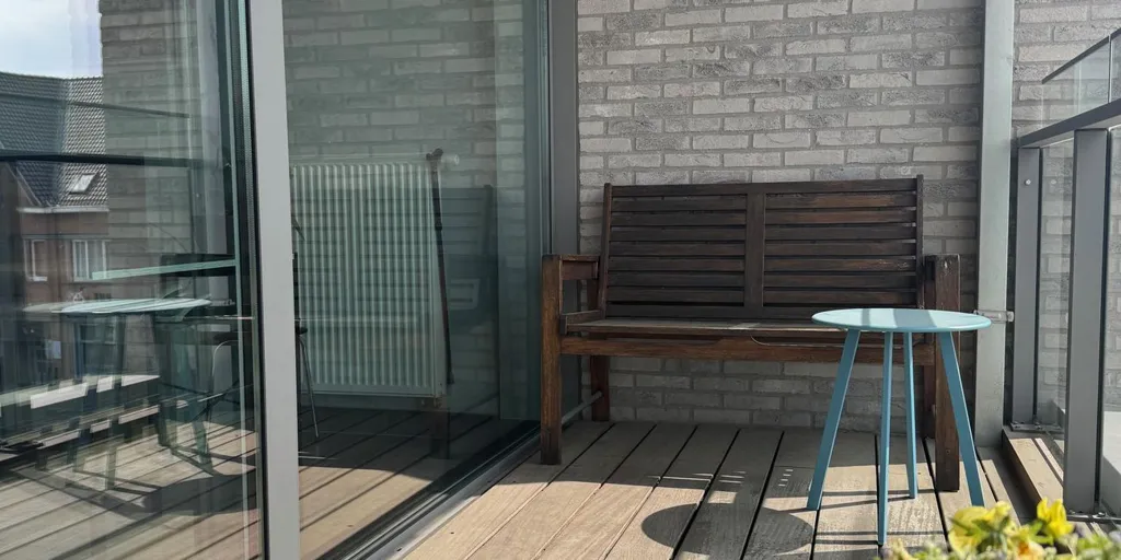 Balcon - Appartement Instapklaar avec Terrasse à Poperinge
