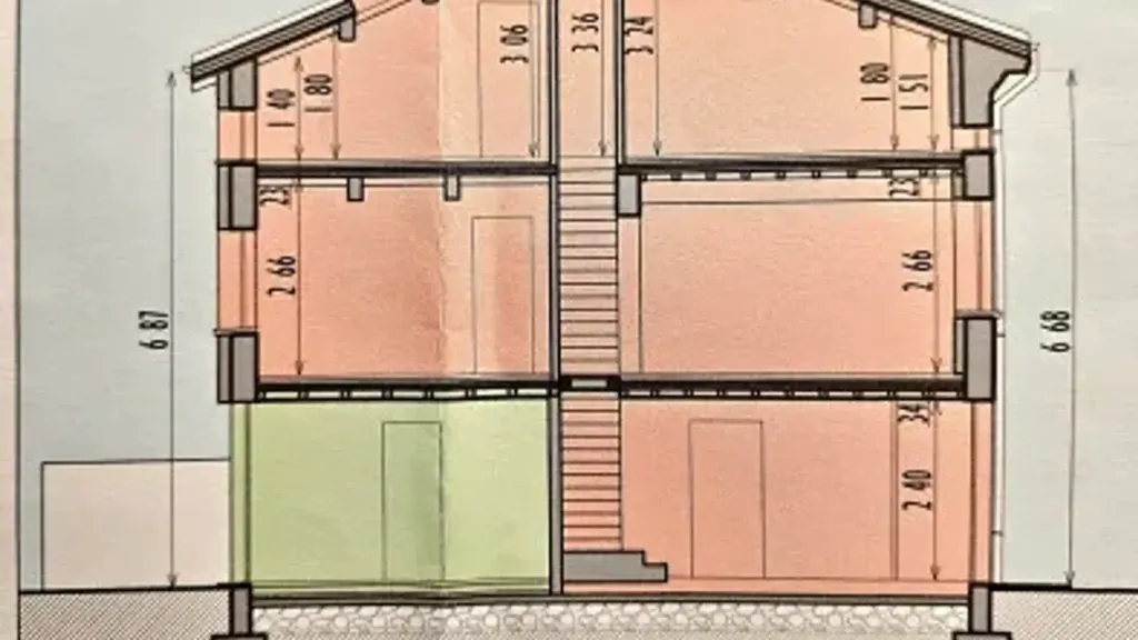Terraced House with Loft in Guastalla