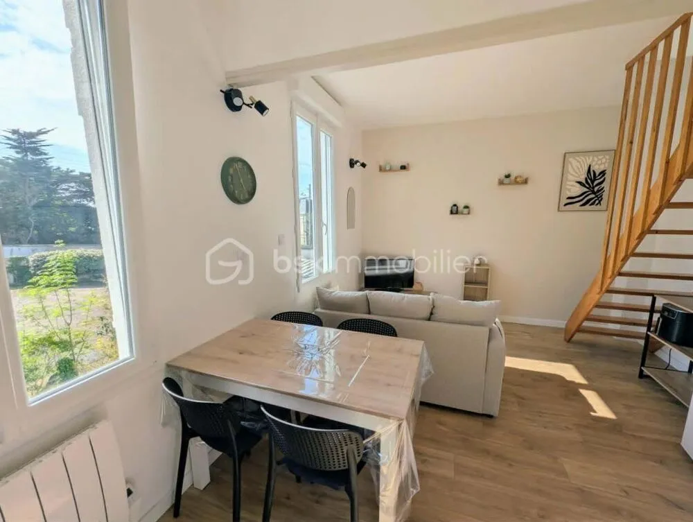 Séjour - Duplex avec Vue Mer à Saint-Pair-sur-Mer