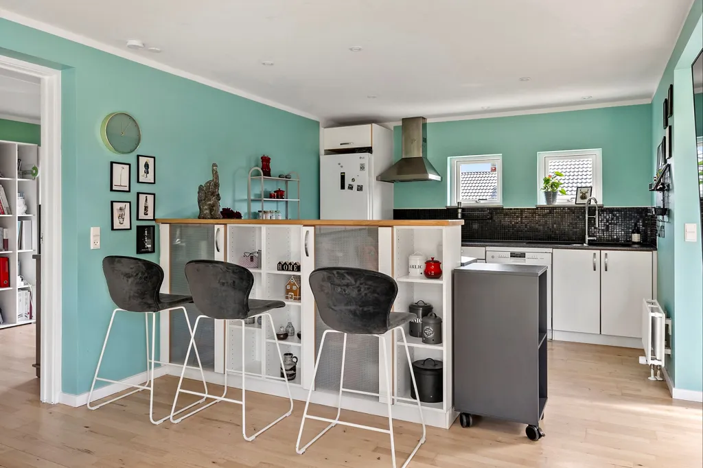 Cucina - Co-op Flat with Garden in Rønnede
