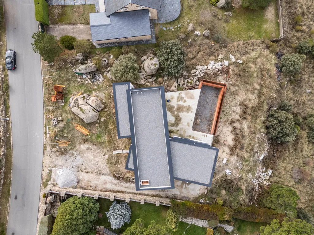 Vue aérienne - Luxury Villa Project with Pool in El Espinar