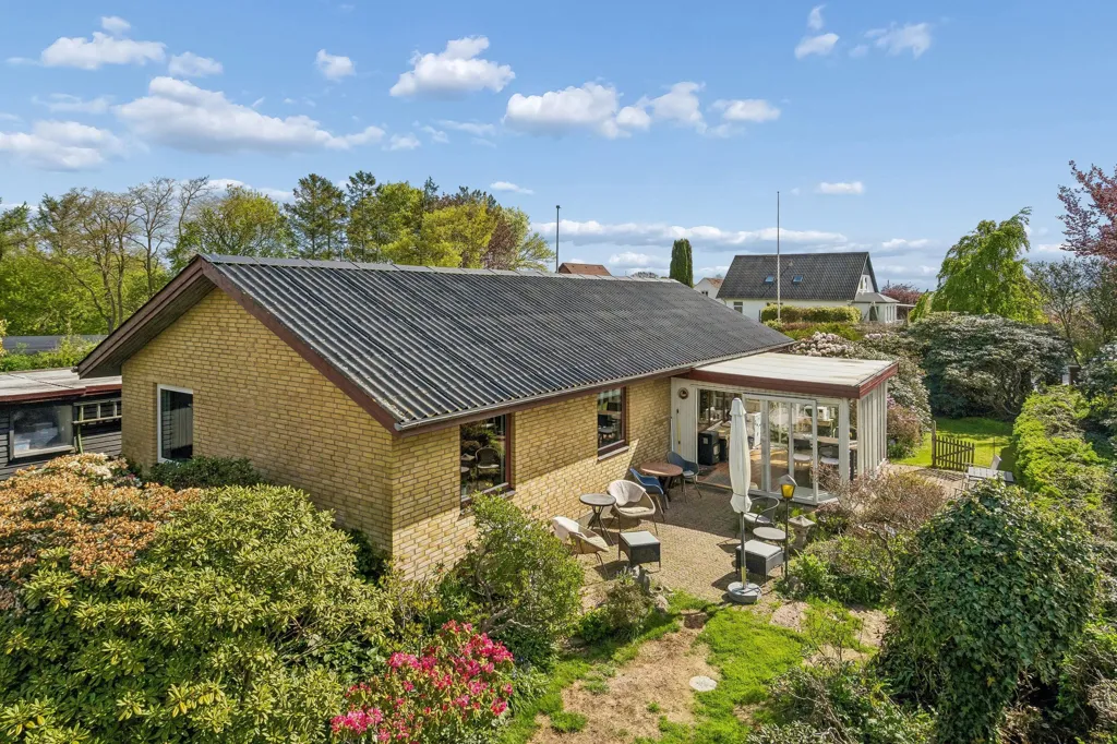 Vue aérienne - Detached Villa with Garden in Fredericia
