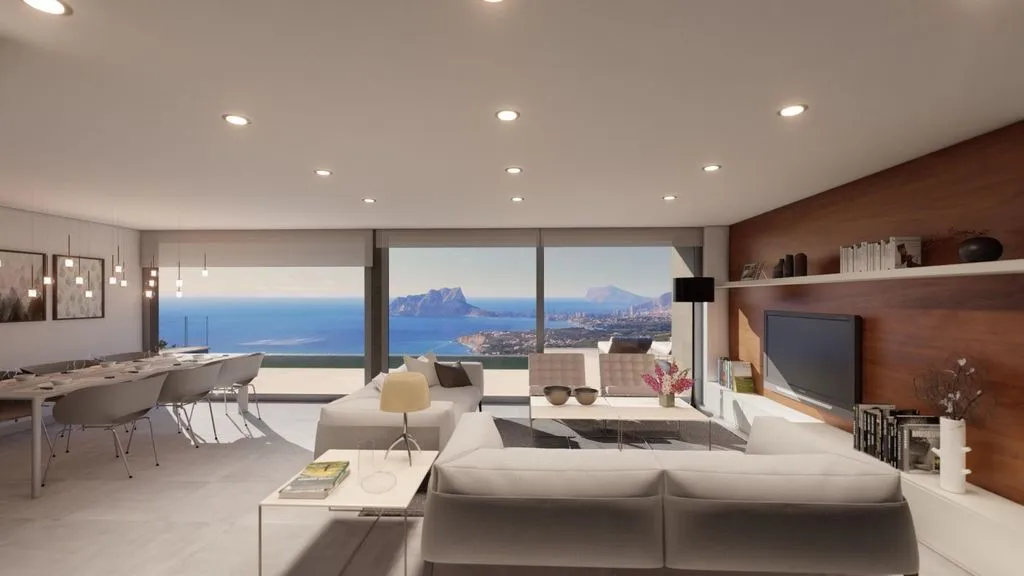 Séjour - Luxury Villa with Sea View in Benitachell