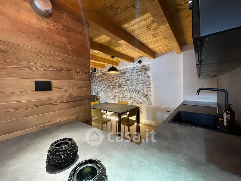 Köök - Duplex Apartment with Sauna in La Thuile