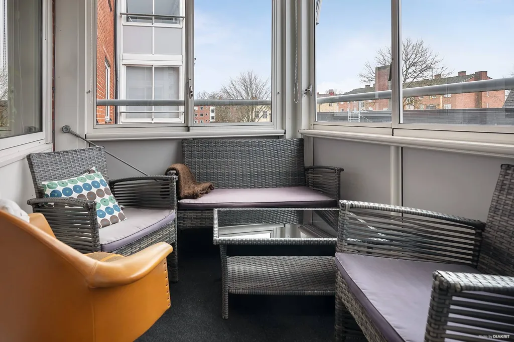 Rõdu - Apartment with Balcony in Central Växjö