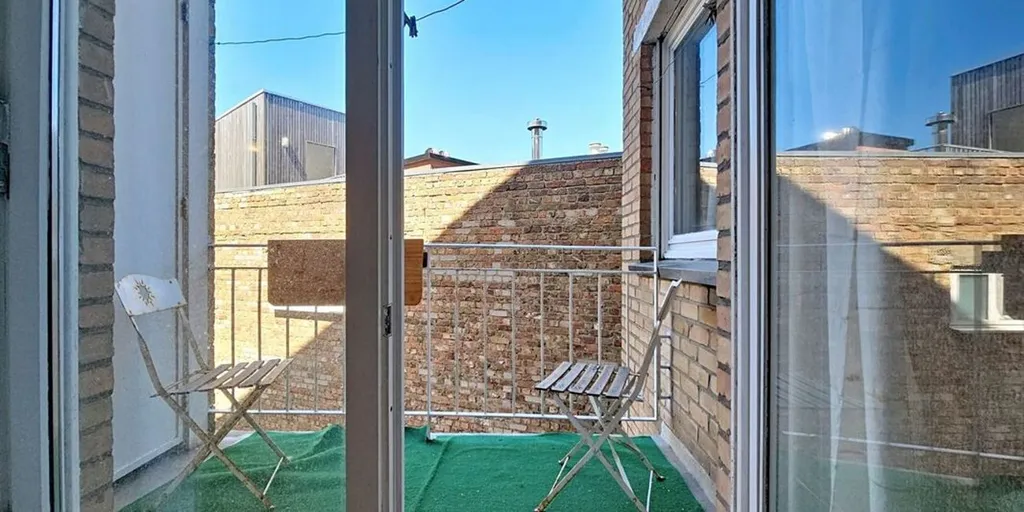 Balcon - Appartement avec Balcon près de la Mer à De Panne