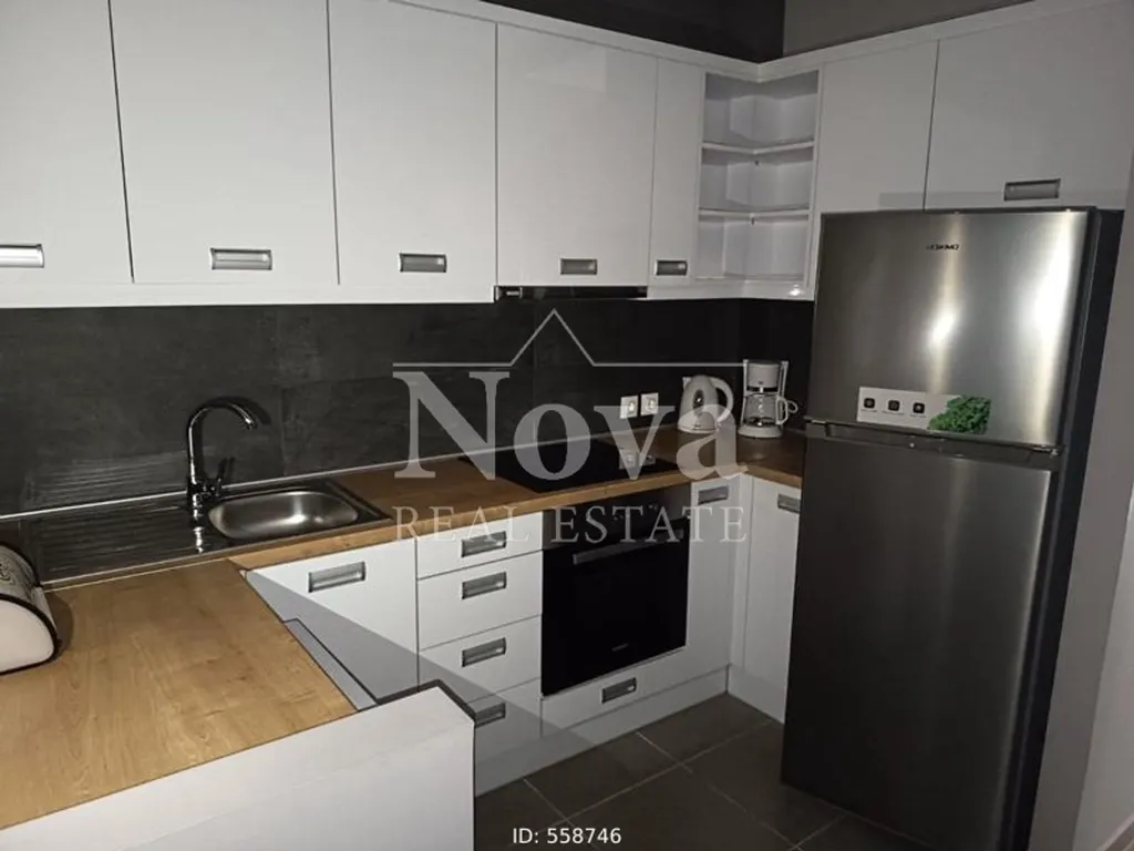 Cucina - Modern Apartment with Balcony in Marousi