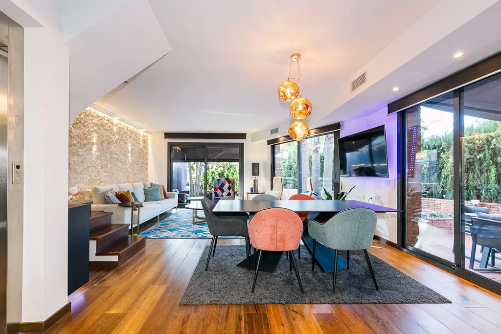 Salle à manger - Luxury Semidetached House with Sea View in Sitges