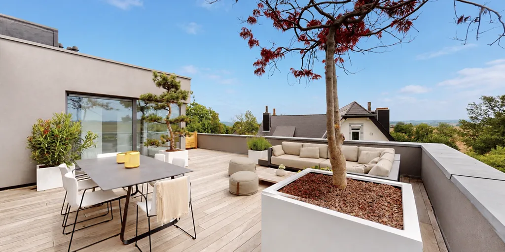 Terrasse - Penthouse avec Terrasse de 80 m² à Binche