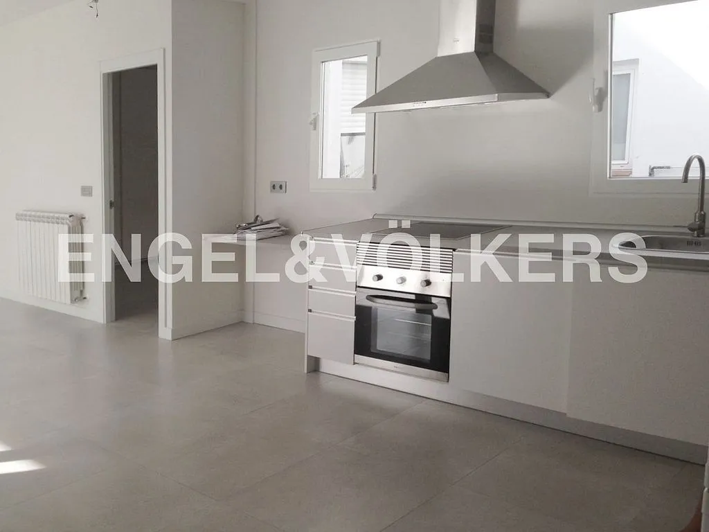 Cuisine - Penthouse with Terrace in Palacio, Madrid