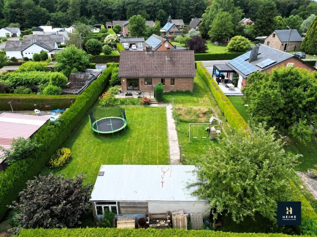 Vue aérienne - Villa 4 Façades avec Jardin à Ohey