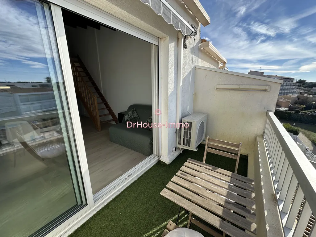 Balcon - Studio avec Mezzanine et Terrasse à Agde
