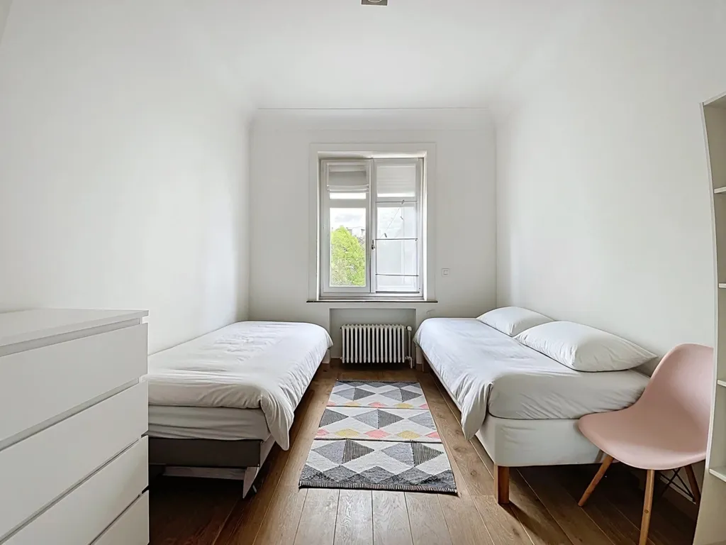 Chambres - Appartement Rénové avec Terrasse près du Bois de la Cambre
