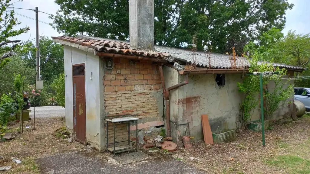 Exterior - Rustic Cottage to Renovate with Panoramic View