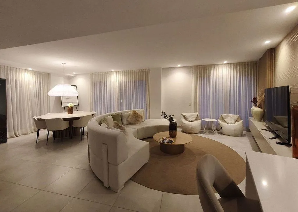 Séjour - Duplex Penthouse with Pool in Marbella