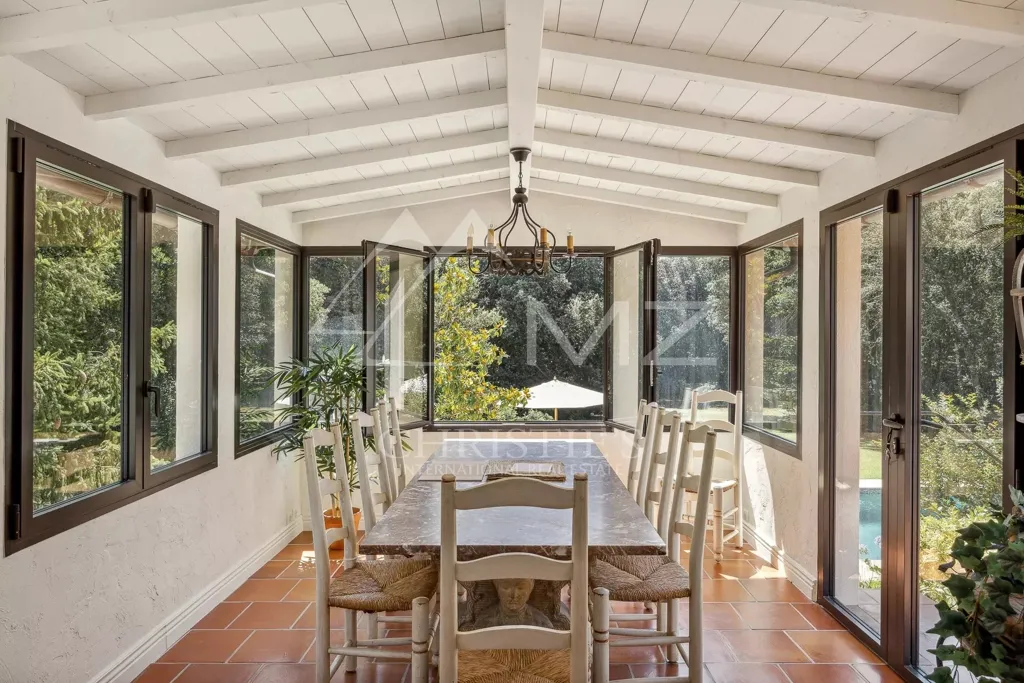 Terrace - Provencal Villa with Pool near Saint-Paul-de-Vence