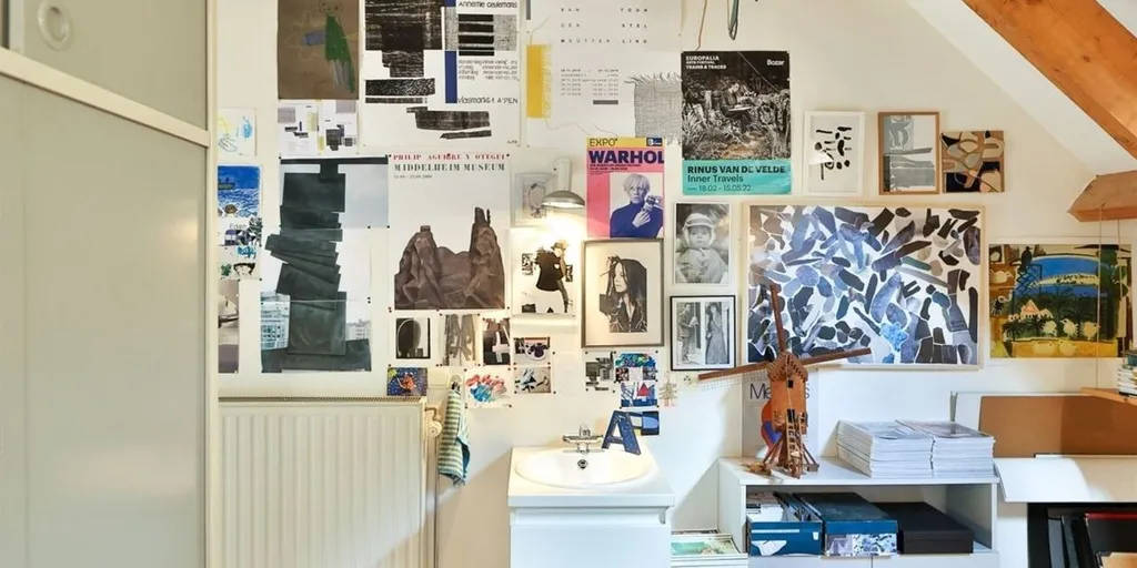 Bureau - Maison avec Jardin dans le Quartier Vert de Mortsel