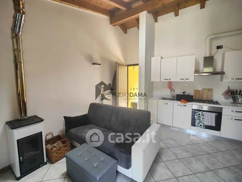 Soggiorno - Duplex with Terrace in Vobarno Centre