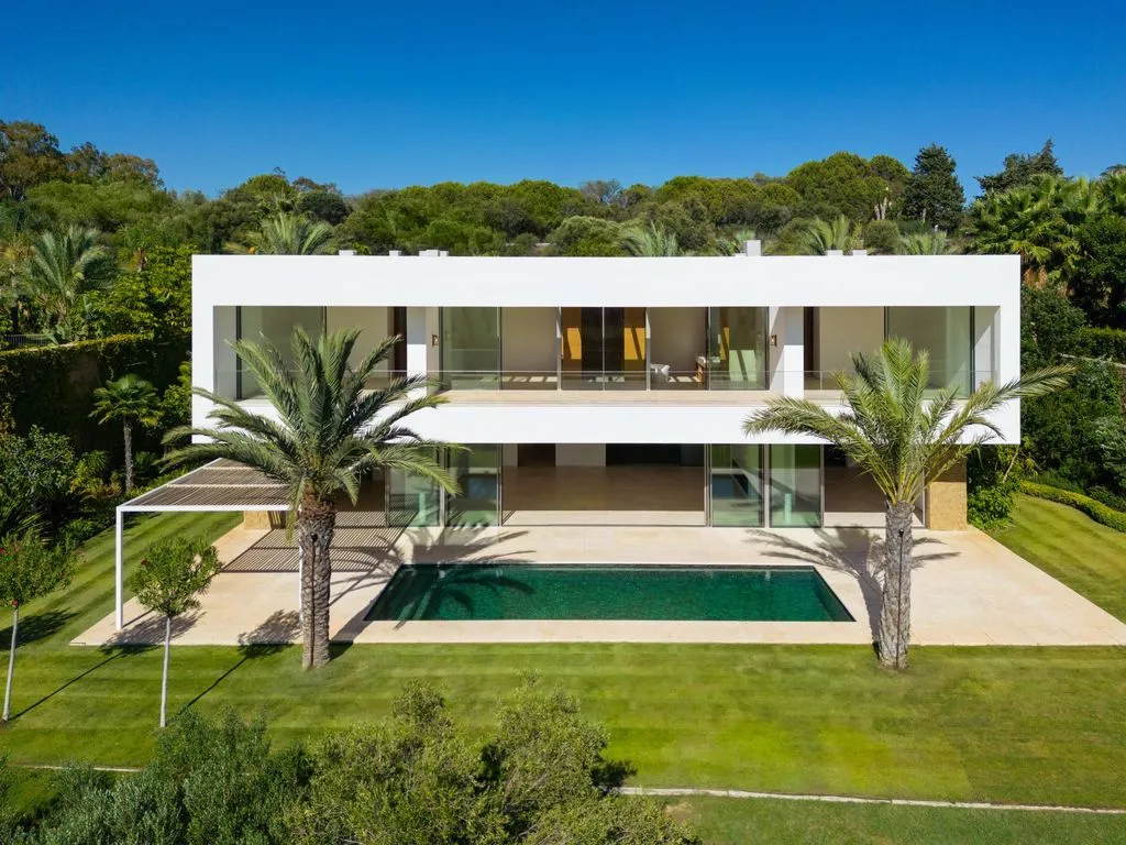 Vista aerea - Luxury Villa with Pool near Estepona Golf Course