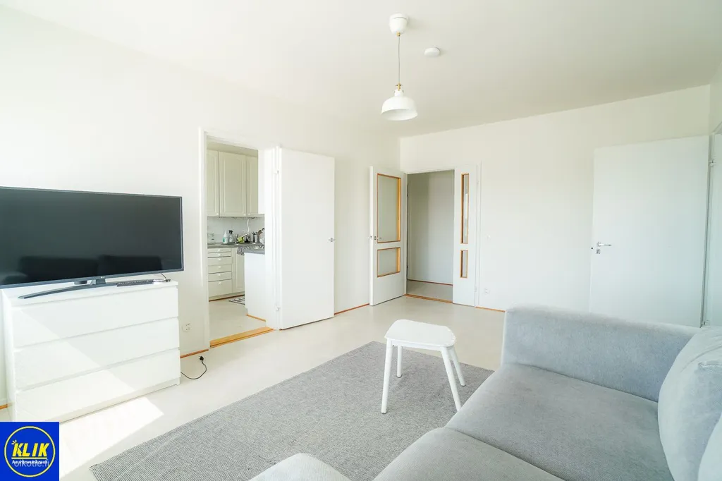 Séjour - Bright Apartment with Balcony in Rauma Centre