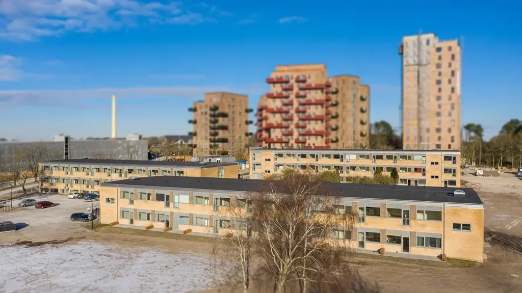 Õhuvaade - Two-Bedroom Flat on Lønneparken, Aalborg