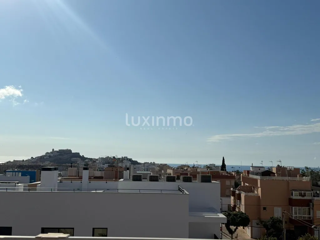Balcon - Duplex Penthouse with Sea Views in Ibiza