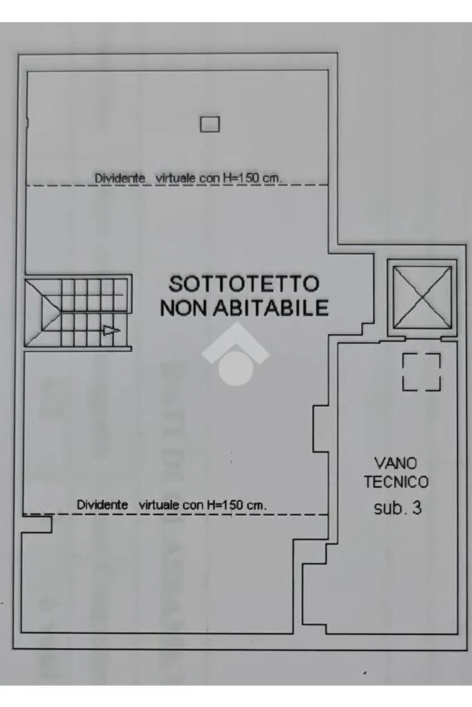 Plaan - Apartment with Two Terraces in Caselle Torinese