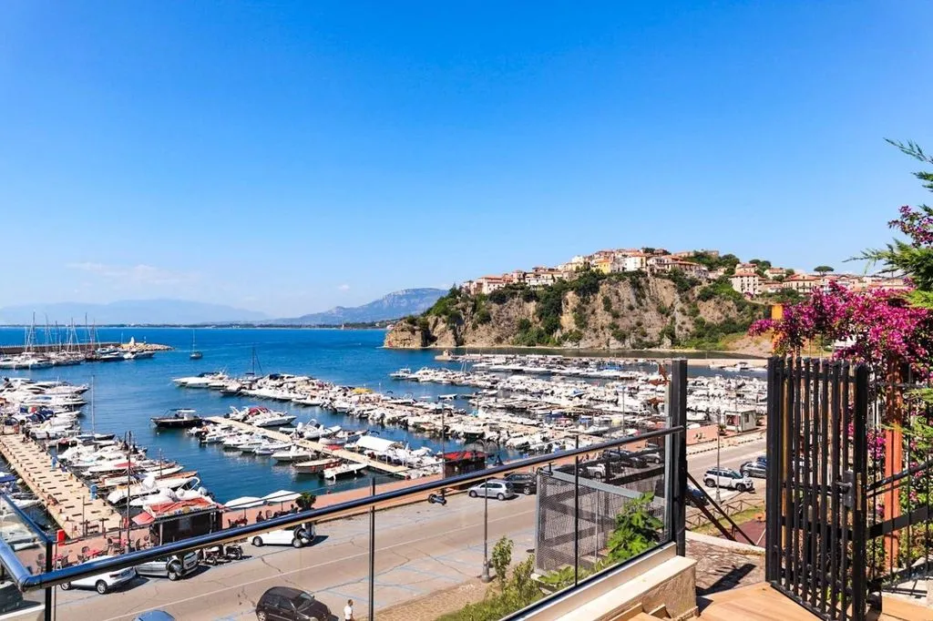 Terrasse - Villa with Sea View in Agropoli