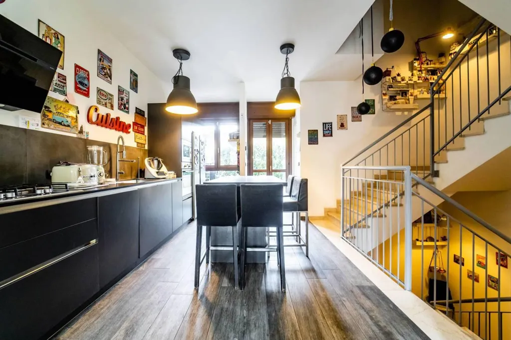 Cuisine - Villa with Private Garden in Sasso Marconi