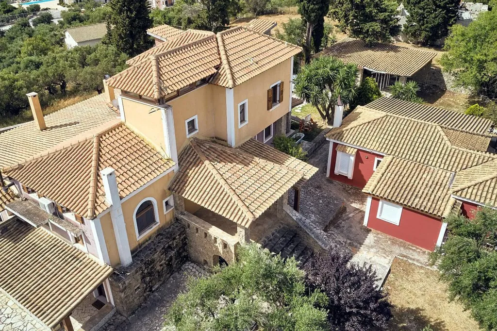 Vue aérienne - Luxury Apartments with Olive Grove in Zakynthos