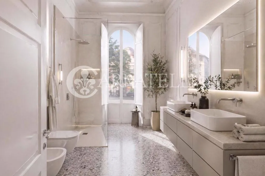 Salles de bain - Luxury Apartment with Private Garden in Florence