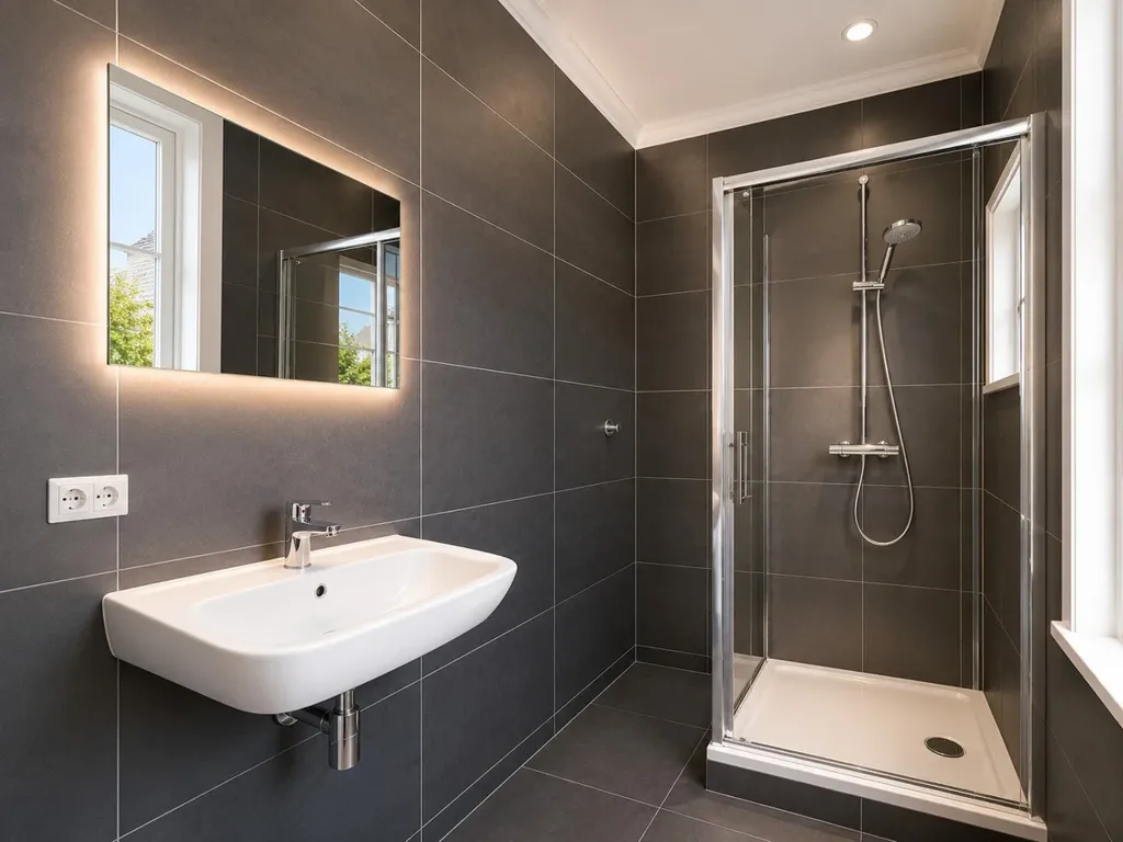 Salles de bain - Furnished Apartment with Balcony in Amsterdam Centre