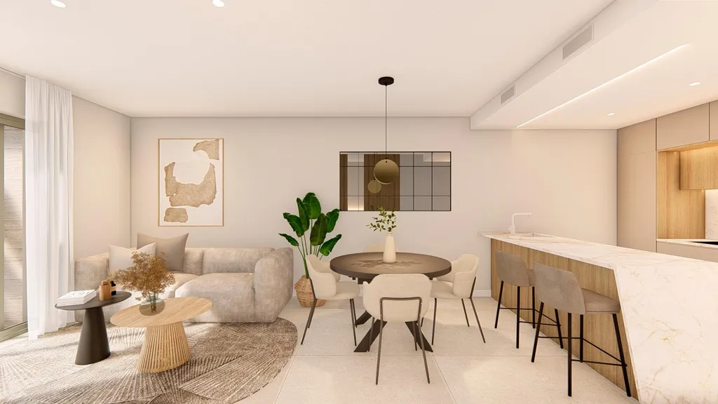 Cucina - Newly Built Apartments with Pool in La Serena Golf